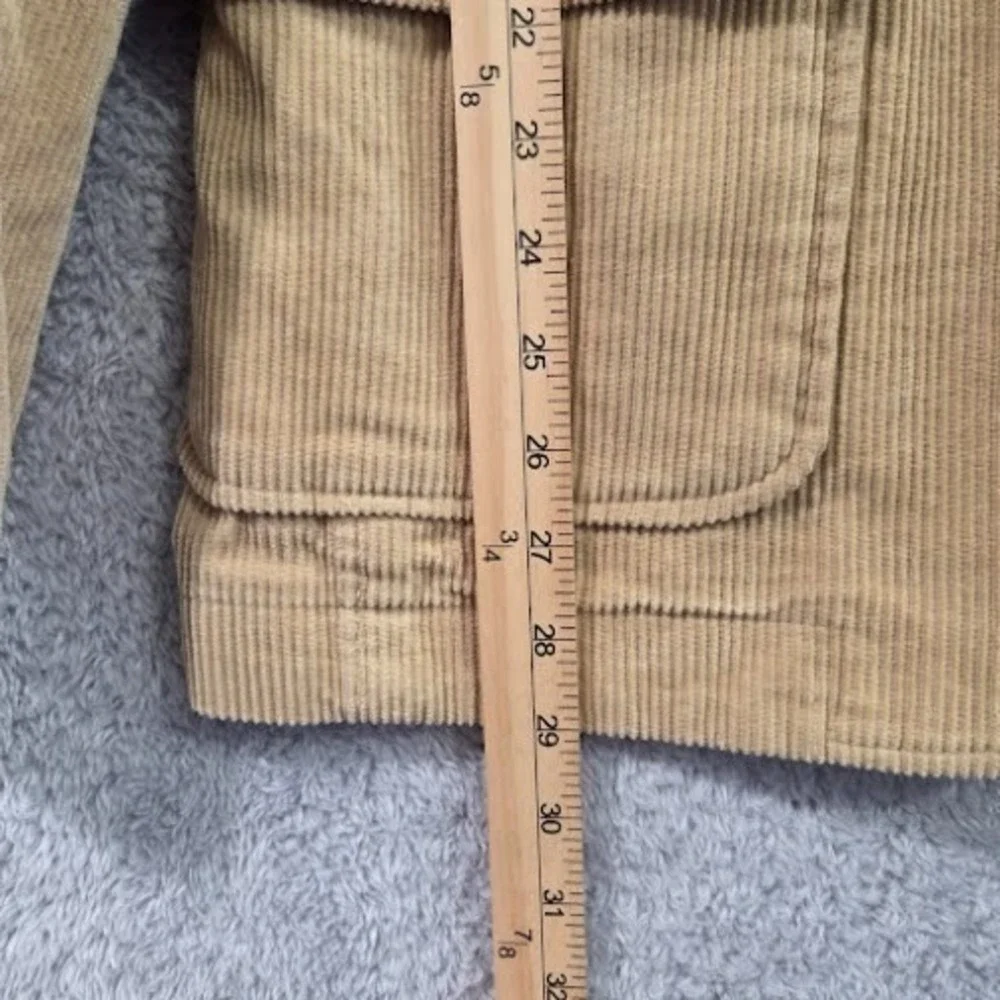 St Johns Bay Corduroy Blazer‎ Jacket Men's Medium Tan Classic Business Casual